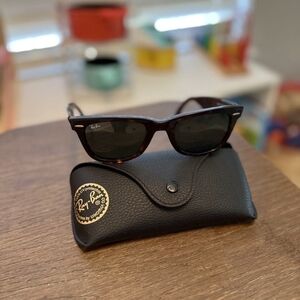 Ray-Ban Tortoise Sunglasses with Case
